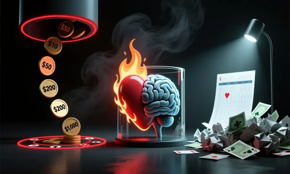 Tres errores fatales en apuestas: recuperar p&eacute;rdidas, apostar en caliente y no llevar registro de apuestas