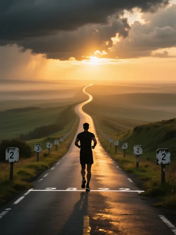 Realidad del value betting: camino largo hacia el horizonte representando paciencia y disciplina a largo plazo