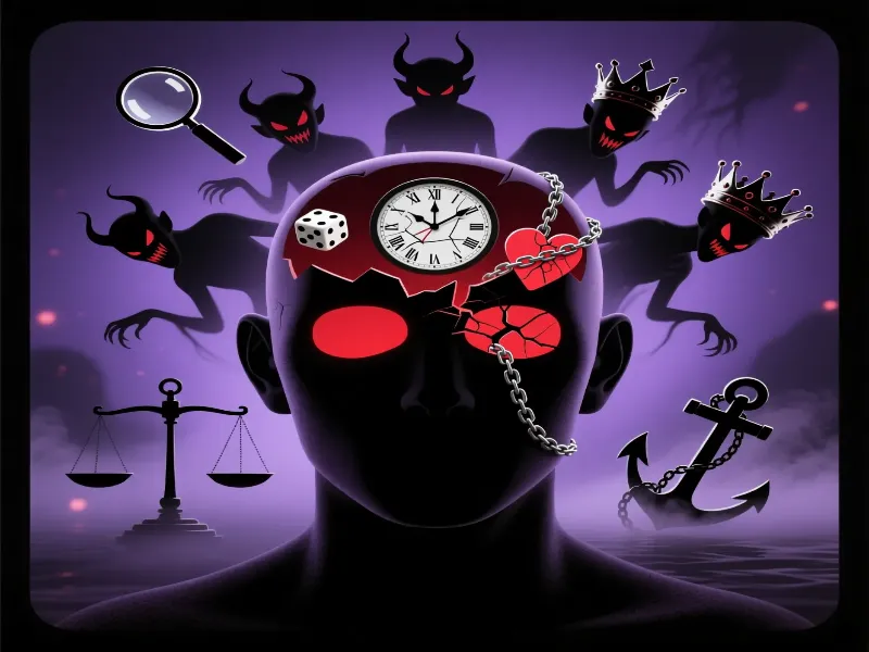 Siete sesgos cognitivos del apostador: demonios mentales que sabotean las decisiones en apuestas